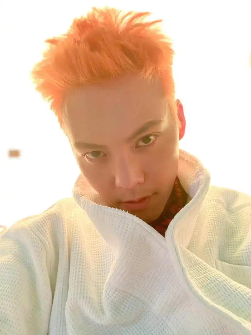 组图:陈伟霆晒全新发色 暖橙色似小太阳眼神犀利_高清图集_新浪网