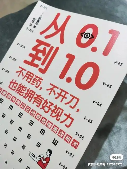 今野式视力恢复训练法四