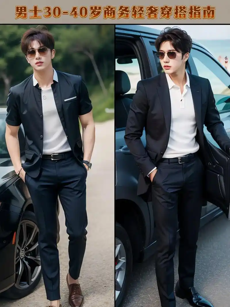 夏季男士轻奢polo衫穿搭指南推.以下是一些夏季男士轻奢 p - 抖音