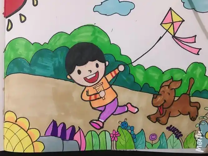 园调查报告我爱我的幼儿园幼儿园画画简笔画画画的日常教育幼儿园户外