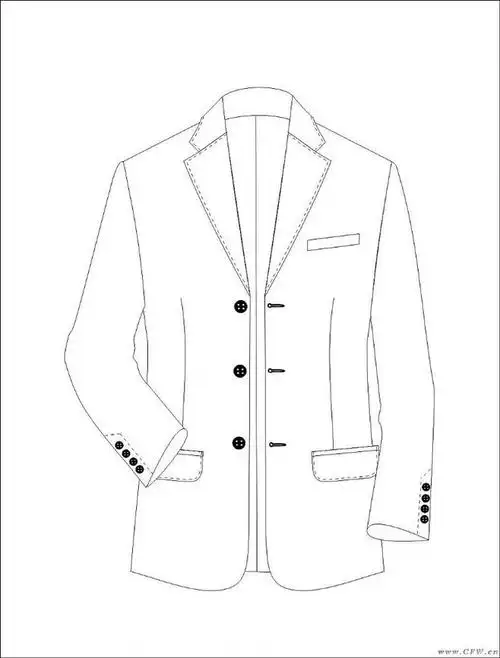 男西服-职业服装设计-服装设计