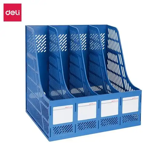 得力9848z四联文件框rs四联文件框蓝色视频