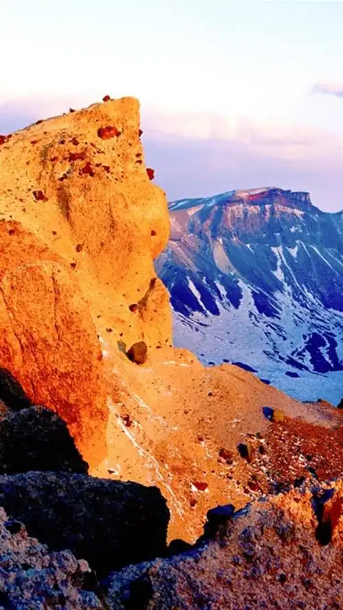 风雪情怀长白山,高清图片,手机锁屏桌面-壁纸族