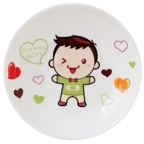 芊芊家创意骨瓷味碟4英寸吃碟蘸料碟残羹碟调料碟陶瓷小碟子