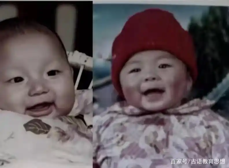 错换人生:姚策和郭威童年照曝光,谁是亲生的一目了然!