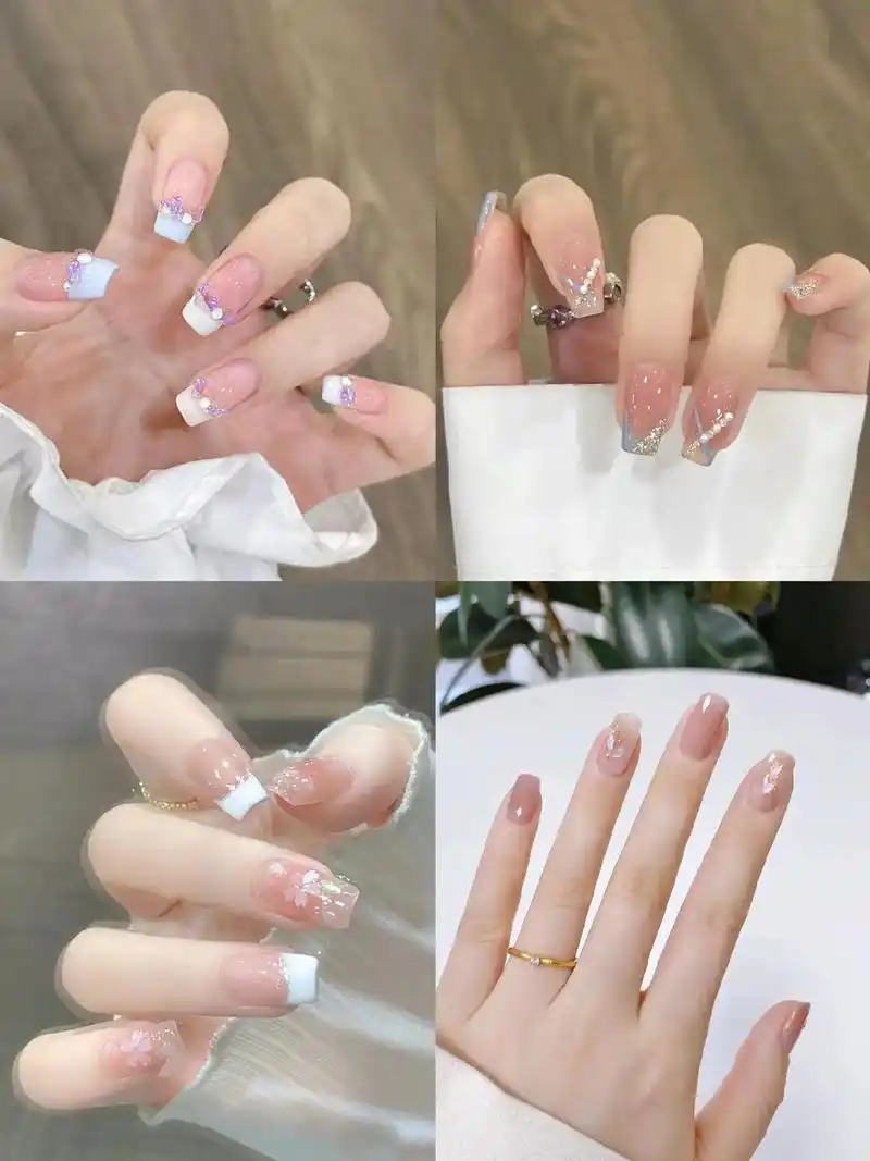 简简单单的美甲,也非常好看,喜欢的姐妹赶快点赞收 - 抖音