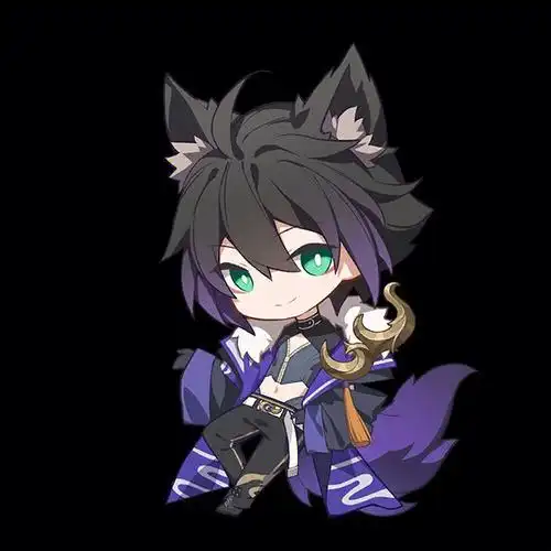 q版动漫男生女生 全身#动漫分享  #动漫  #动漫人物  #动漫图片