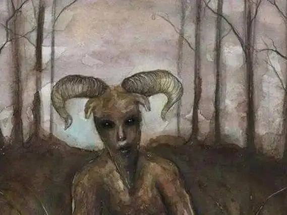 经常出现一种半人半羊的怪物,他们仿佛是一个部族,有人曾多次看到他