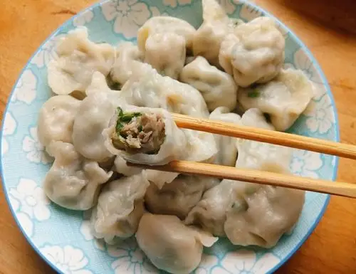 久鲤做的韭菜猪肉水饺