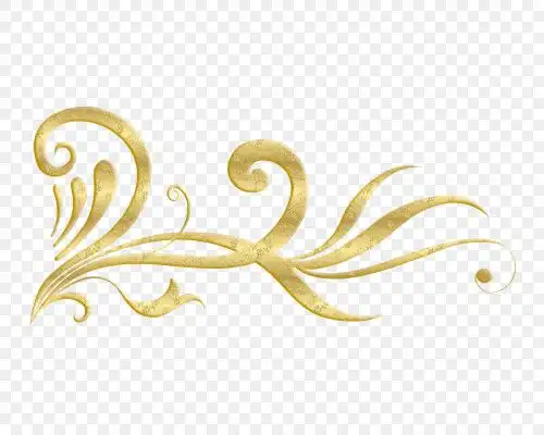 花纹边纹矢量素材金色欧式花纹矢量金色花边盾牌分界线金色分割线金色