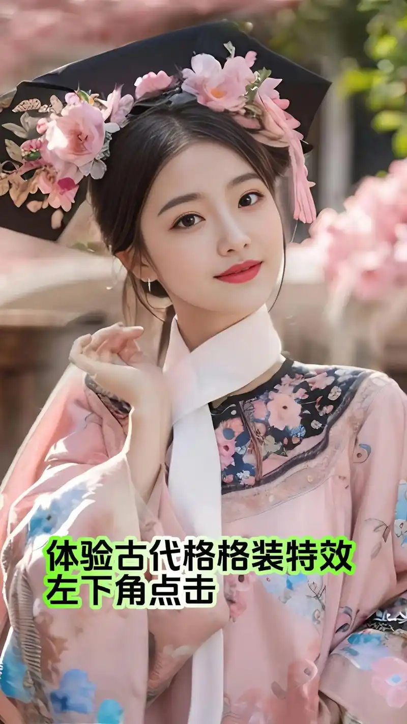 可替换自己照片拍同款#上传一张照片就可以了 #原来穿上古装也 - 抖音