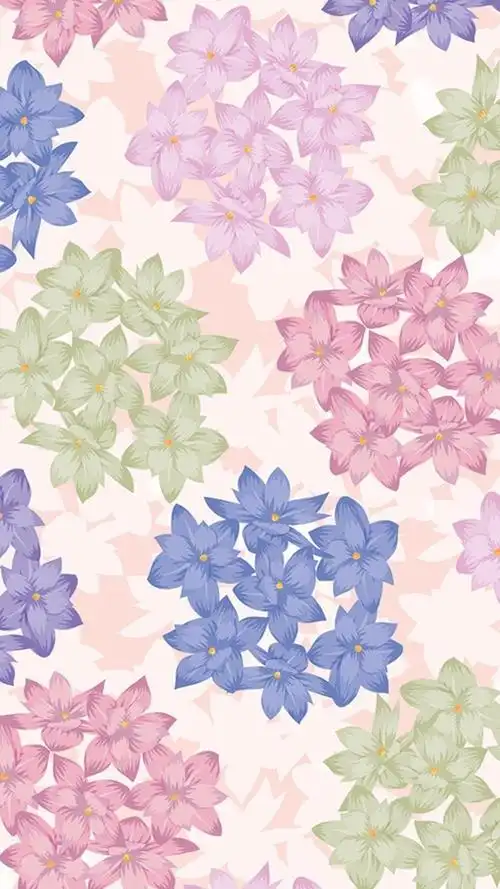 分享一组iphone小清新小碎花背景壁纸