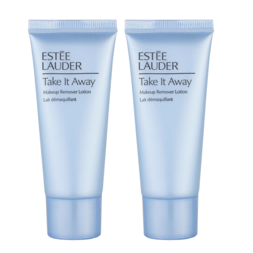 estee lauder 雅诗兰黛净颜透澈卸妆乳30ml 2支温和清洁