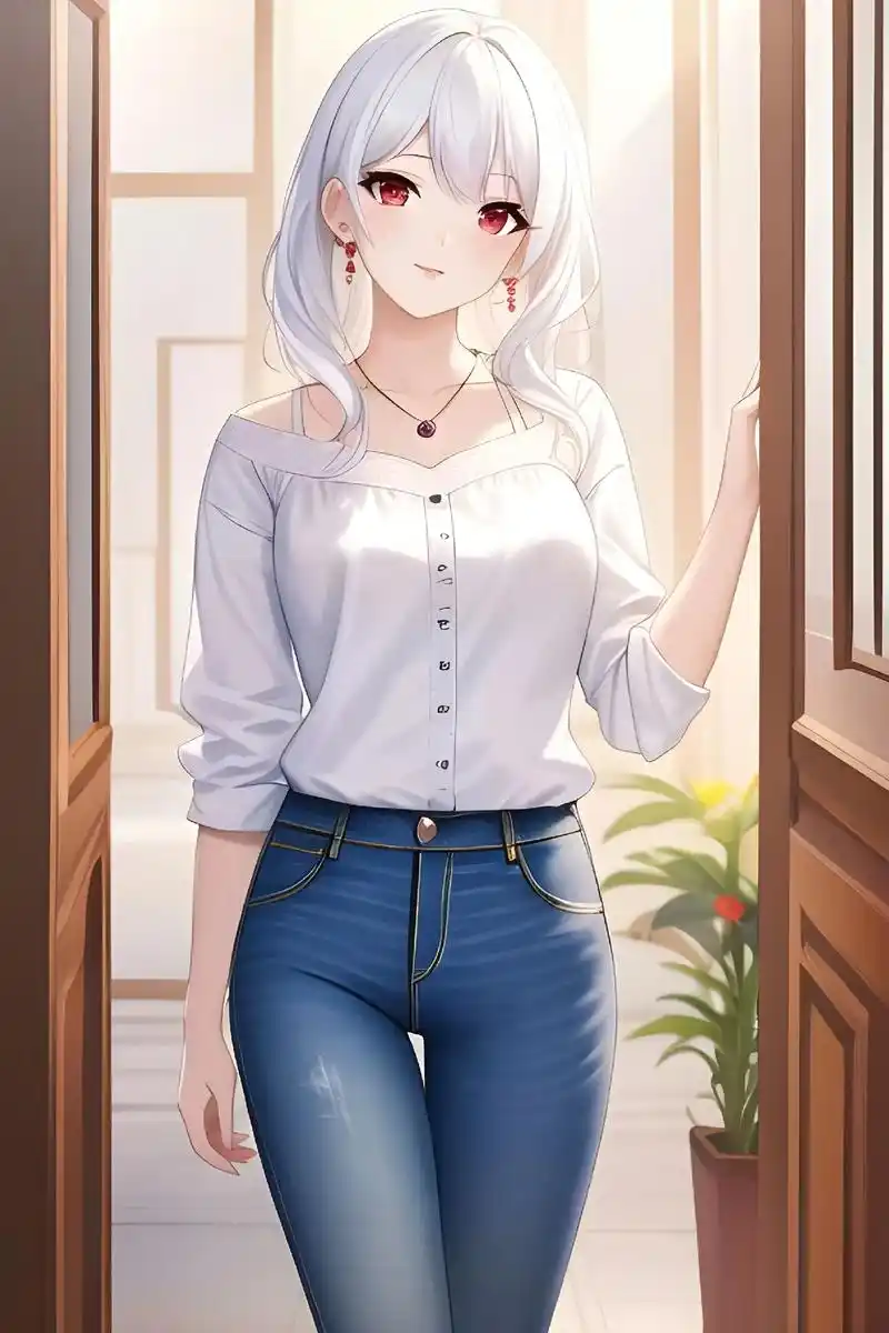 星河-动漫壁纸—牛仔少女.#二次元少女 #动漫老婆 #性感可 - 抖音