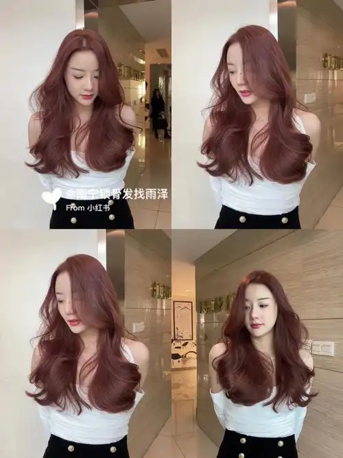 南宁夏天发色强烈推荐粉棕色超级好看的粉