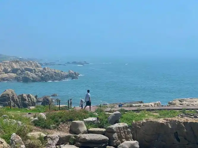 鱼鸣嘴青岛黄岛最美海岸线