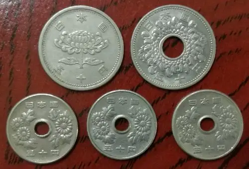 [出售]早期日本硬币(好品)5枚 单价:25元 其他交割方式