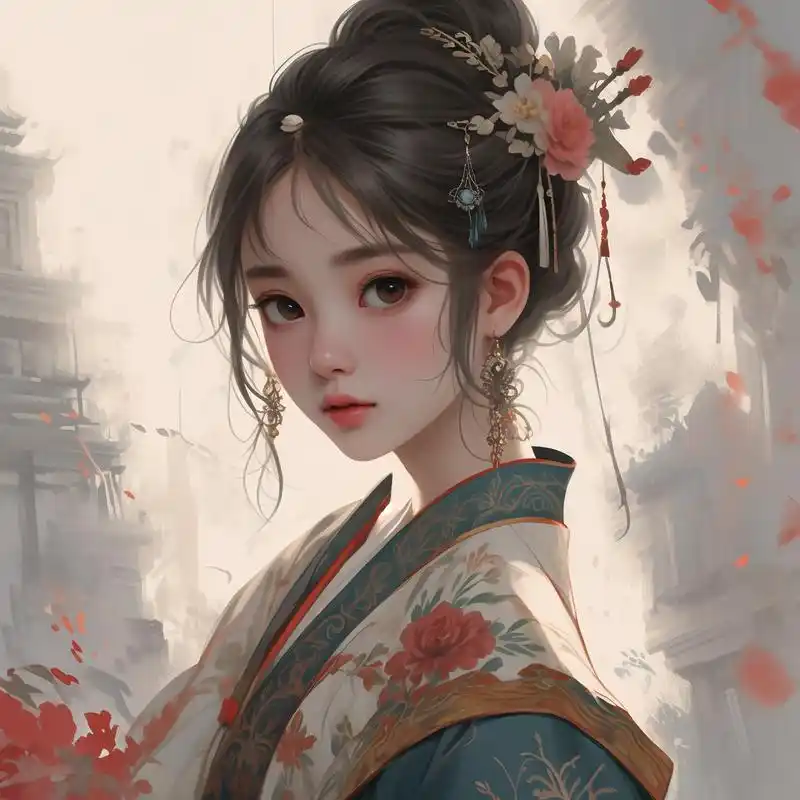 古风女生头像,淡雅古韵太美了99 哇!