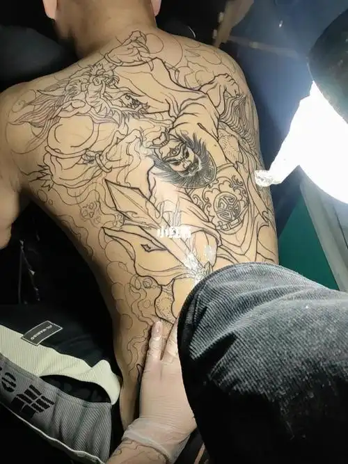 山东铁粉修改钟馗伏魔#我的纹身分享  #纹身刺青  #钟馗纹身