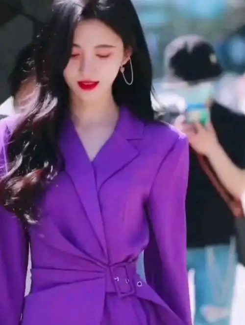 小鞠的紫色系照片