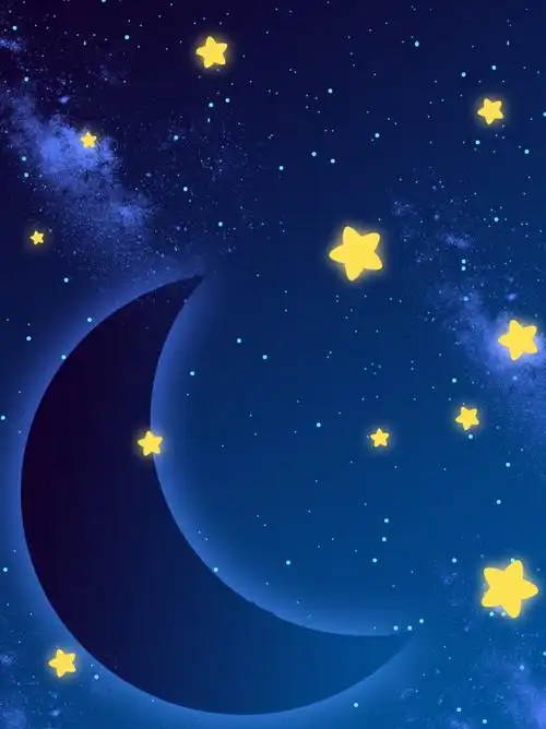 童话 背景 文艺 时尚, 原创深空蓝色唯美背景, 清新, 文艺