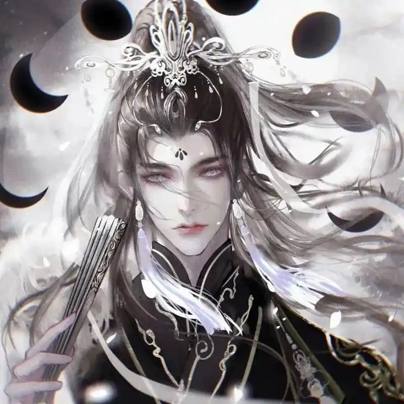 男生头像    古风头像 长发男生 也可以这么美,确实有点逆天.