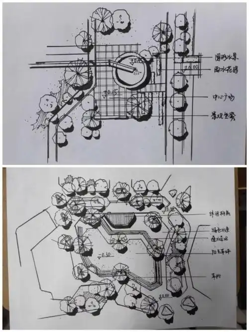 风景园林考研  #风景园林考研  #环艺考研  #风景园林快题  #景观