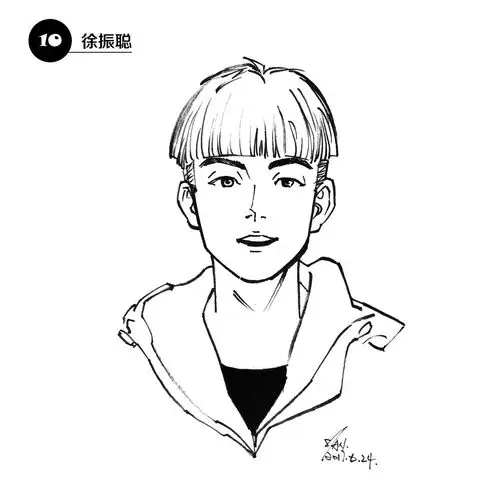 原创人物肖像画集锦2-2017-8-15