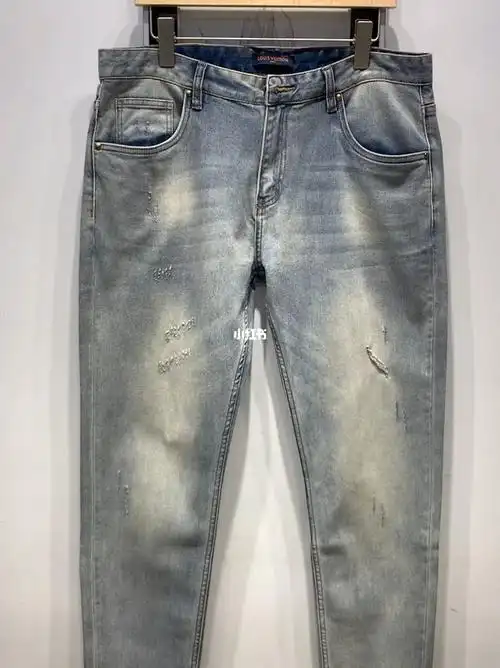 lv路易威登男士牛仔裤