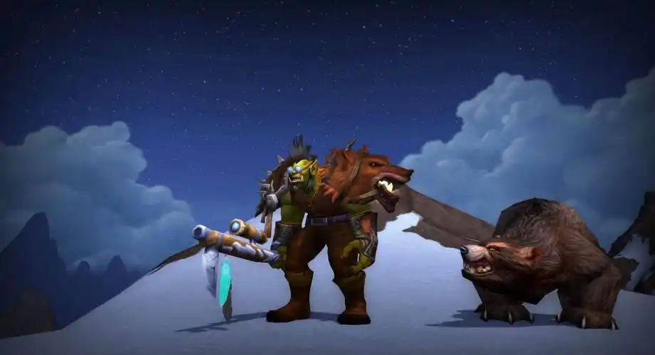 魔兽世界怀旧服猎人职业最休闲不同宝宝各种宠物都有不同乐趣