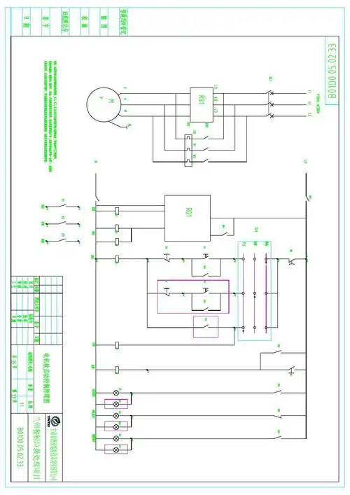 电机软启动控制原理图
