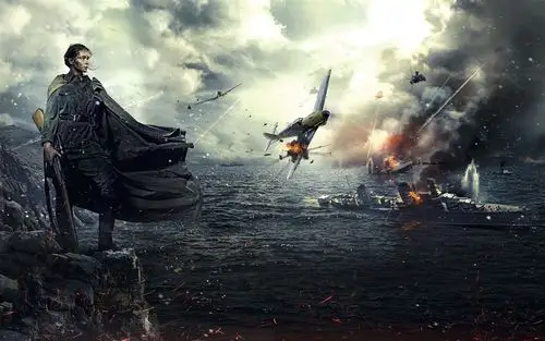 第二次世界大战,女孩,船,战斗机,ps4游戏 4k