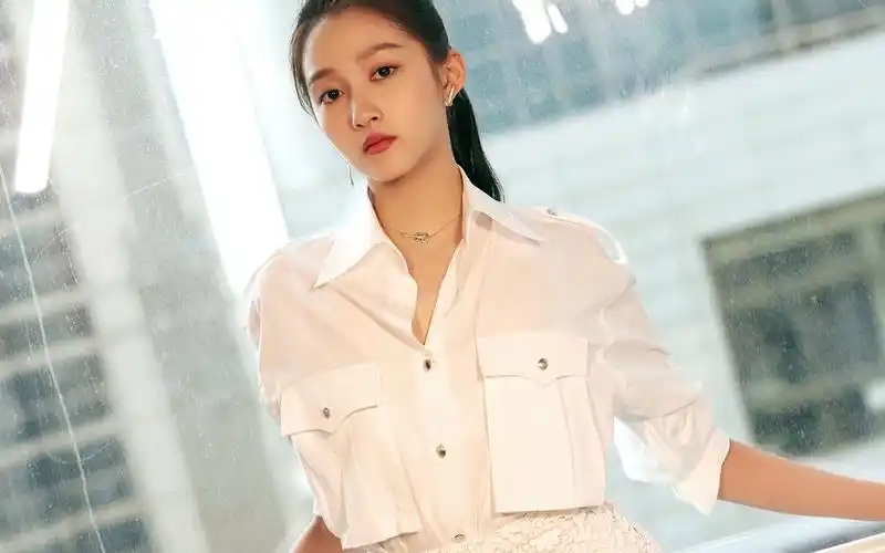 关晓彤纯白甜美写真桌面壁纸高清大图预览1920x1200_大陆明星下载_美