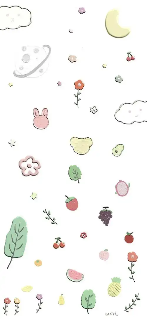 背景图干干净净