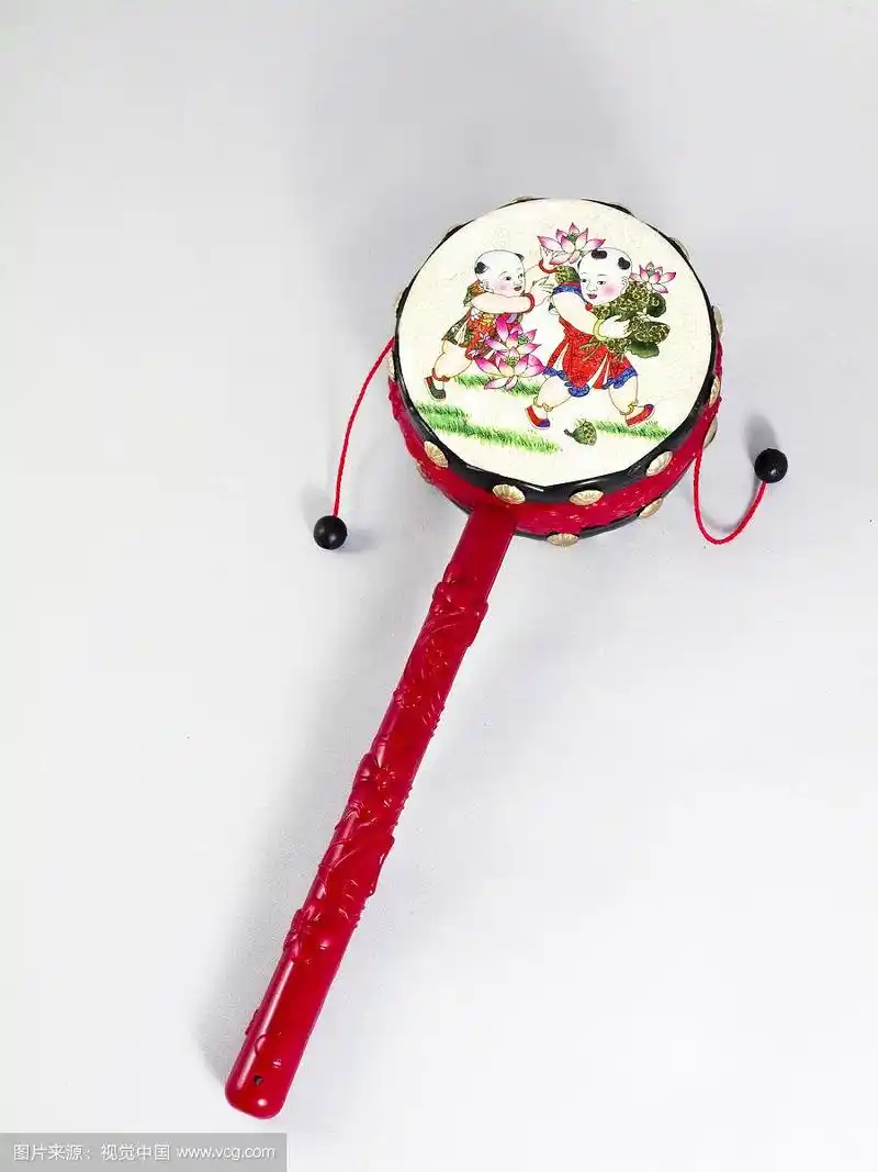 中国传统民间玩具-拨浪鼓
