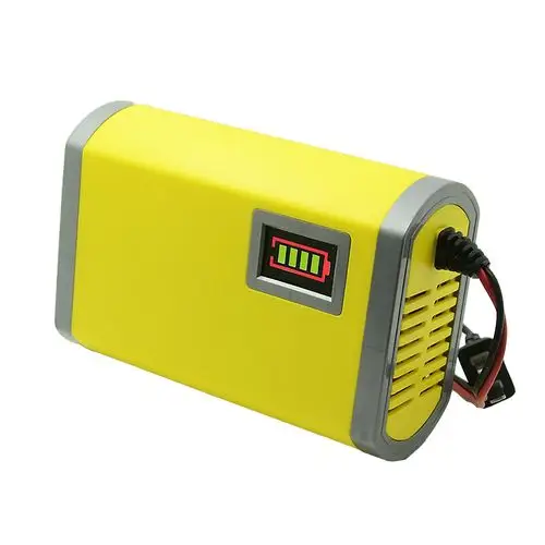 汽车电瓶摩托车充电器全自动智能修复蓄电池充电机12v1a2a6a 包邮