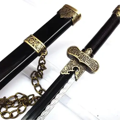 刀扣_盗墓黑金古带鞘刀扣 张 无邪周边批发 漫展热卖 - 阿里巴巴