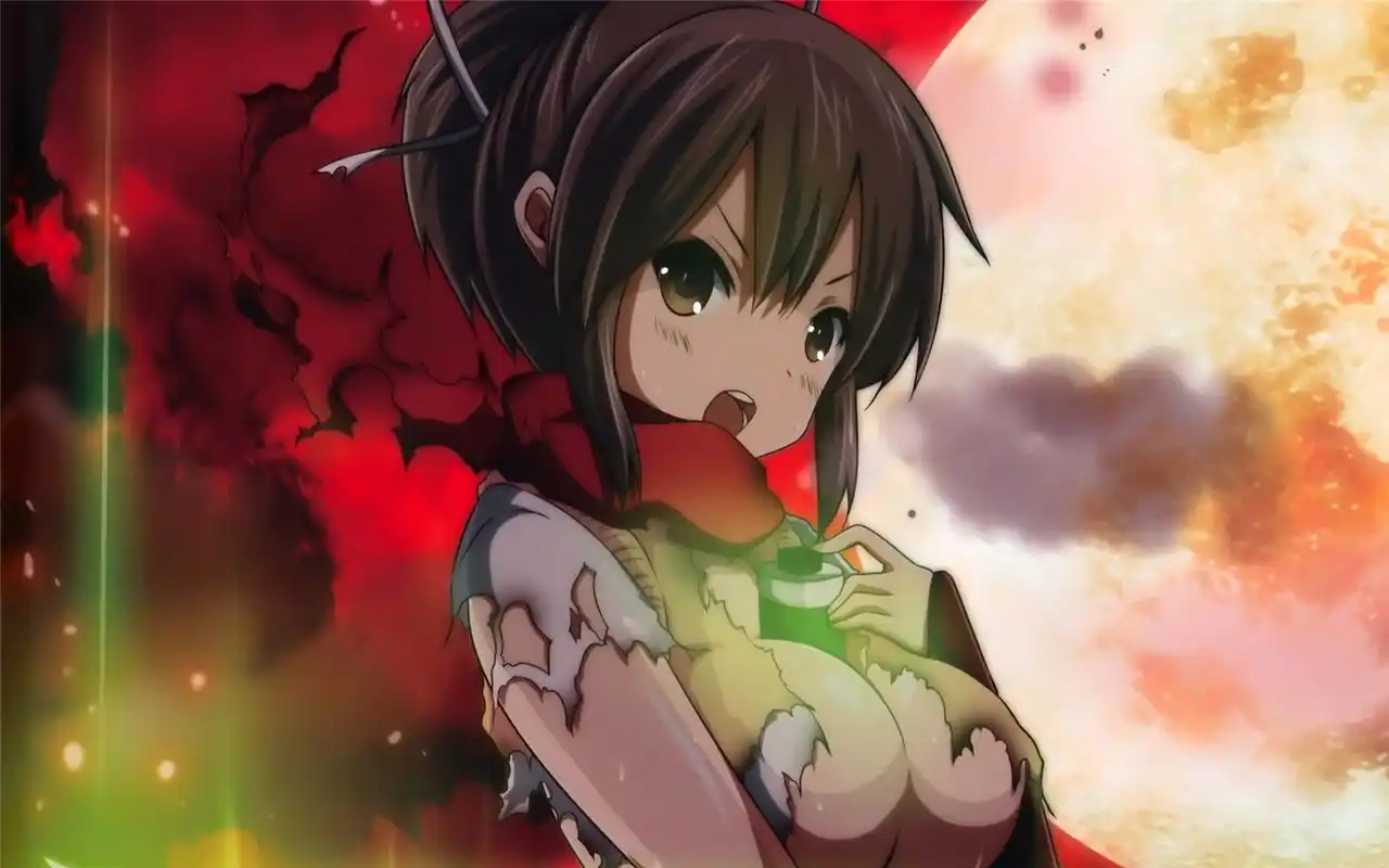 > 日本热门动漫闪乱神乐二次元美少女高清剧照桌面壁纸(一)(1920