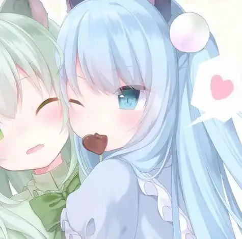 闺蜜头像萌萌的卡通 卡通头像图片大全 -【爱个性】