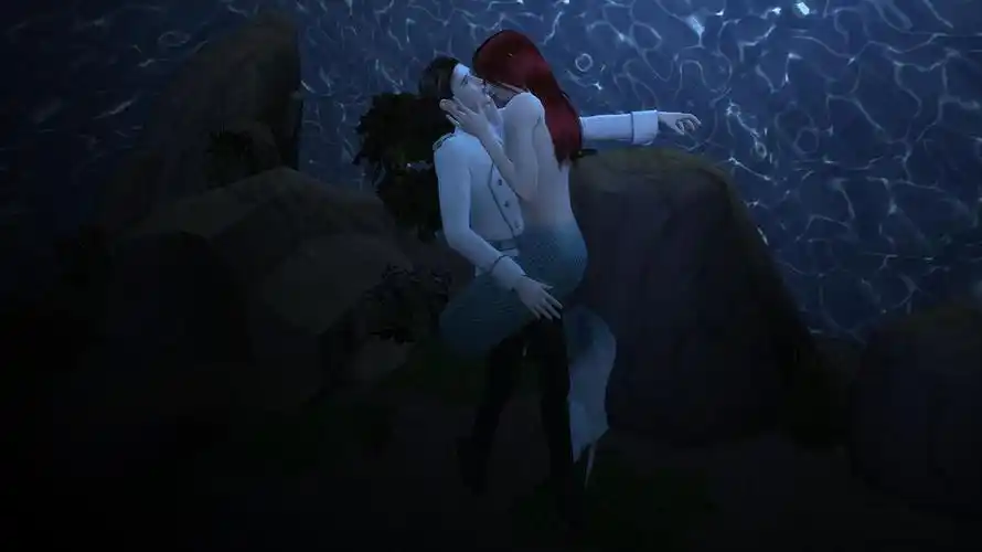 艾瑞克马爱丽儿怜,人鱼篇