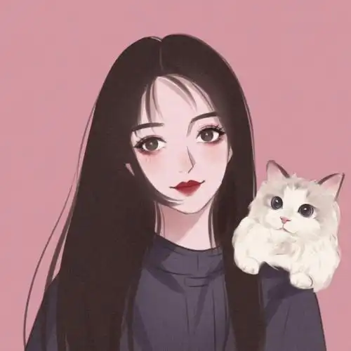 精选微信头像超酷女生头像这画风爱了爱了