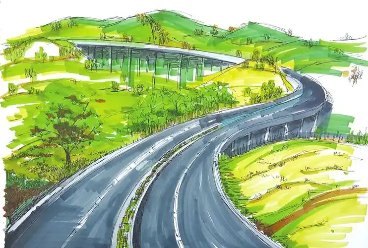 "手绘四川"创意绘画大赛 妹子手绘回家路