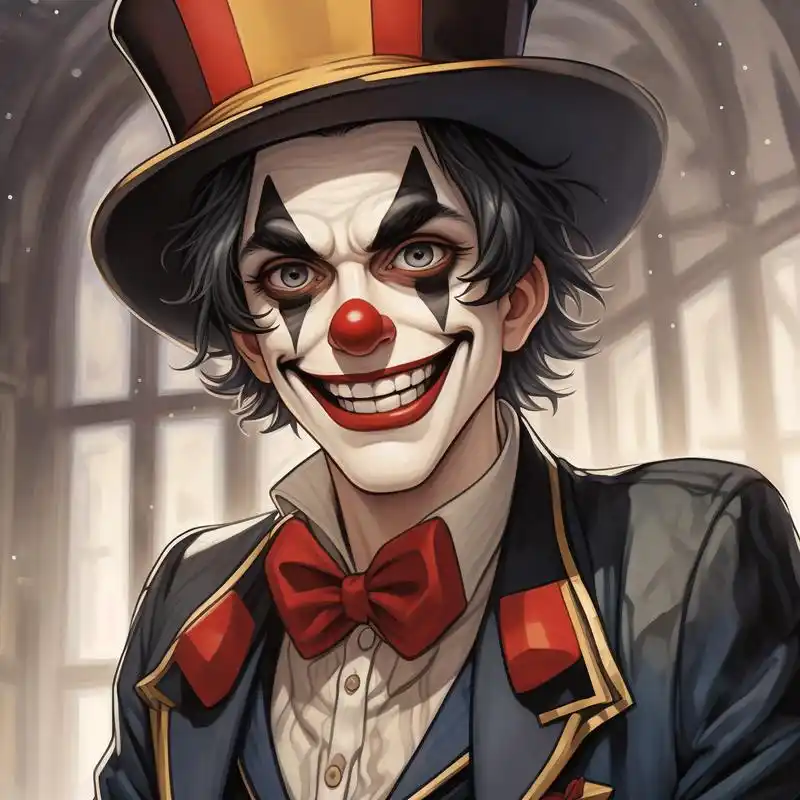 97帅气小丑,漫画风头像9015 新一期头像分享来啦～这次带来的是