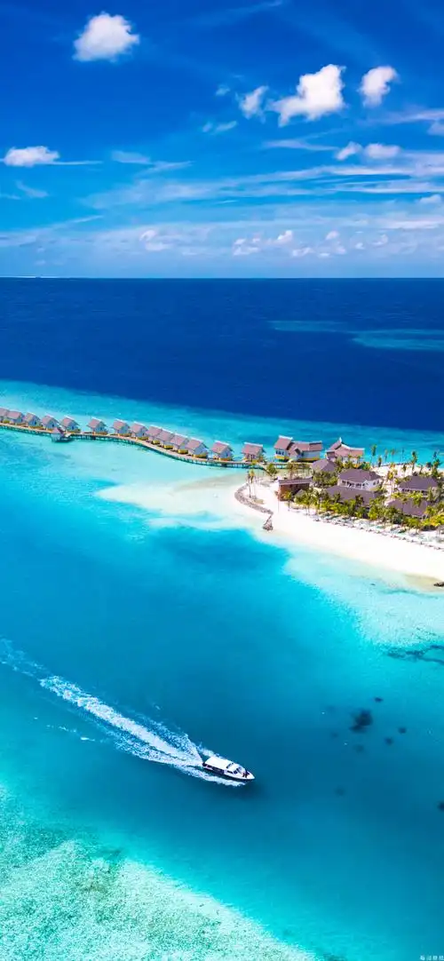 唯美海洋海岛高清桌面壁纸_风景_手机壁纸下载_美桌网