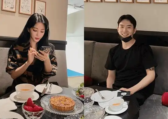 年下小男友真的香!韩艺瑟sns甜蜜公开男友照片