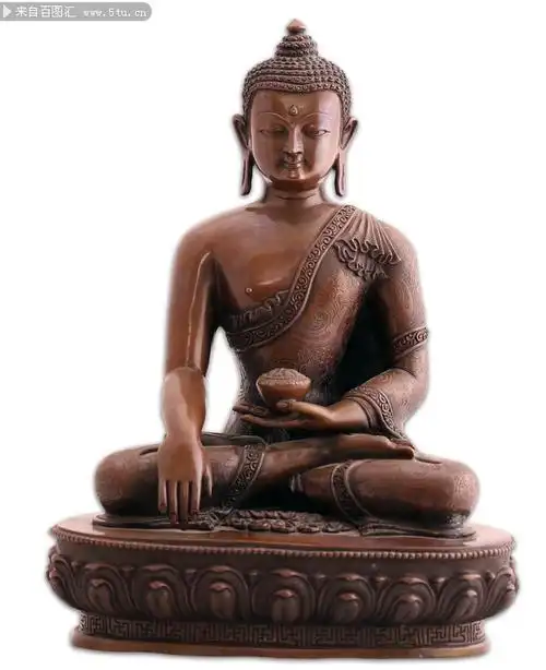 打坐佛像图片