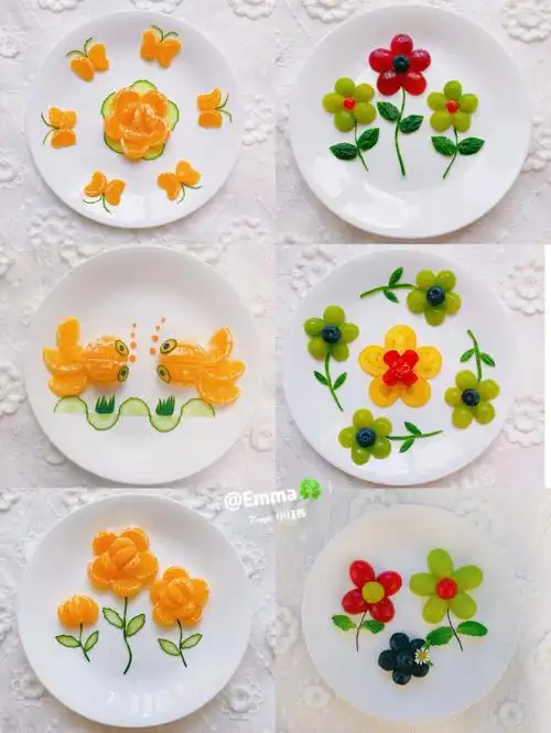 我的美食日记  #万物皆可盘饰  #创意水果拼盘  #创意摆盘  #创意烫