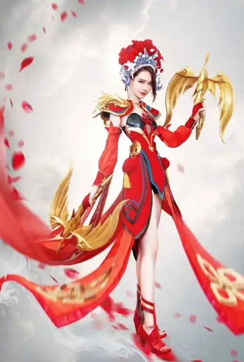 戚薇准点在线为老公送祝福,自己cos虞姬装扮为礼物,真的是酸了_时候