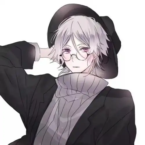 出单:白发紫眸少年-佩琪头像铺-话本小说网