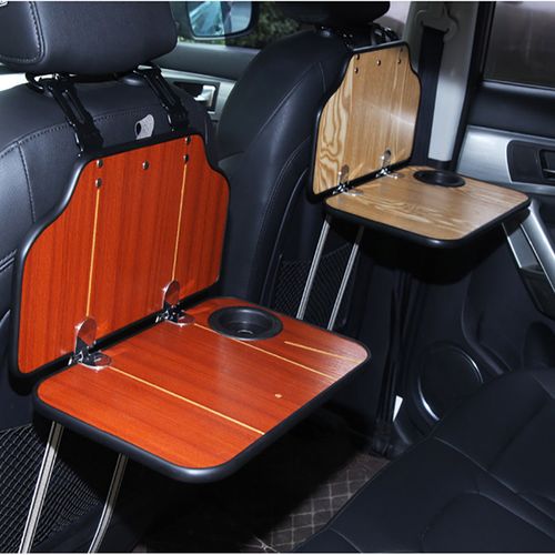 车载折叠桌汽车座椅靠背椅背餐桌后座排吃饭置物学习小桌板车内用